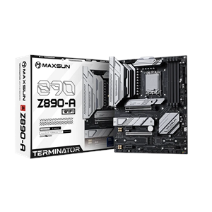 MAXUN TERMINATOR Z890A WIFI6 DDR5 HDMI-DP PCIE 5.0 1851p ATX