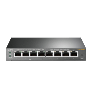 TP-LINK 8port 55w 4port PoE Gigabit Yönetilebilir Switch TL-SG108PE