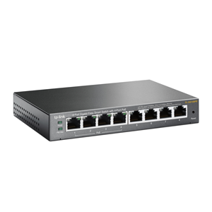 TP-LINK 8port 55w 4port PoE Gigabit Yönetilebilir Switch TL-SG108PE