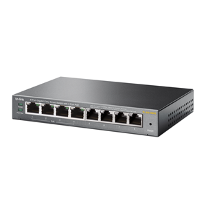 TP-LINK 8port 55w 4port PoE Gigabit Yönetilebilir Switch TL-SG108PE
