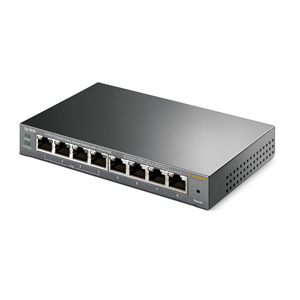 TP-LINK 8port 55w 4port PoE Gigabit Yönetilebilir Switch TL-SG108PE