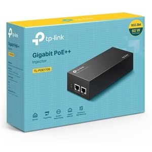 TP-LINK TL-POE170S Gigabit PoE++ 60W Enjektör
