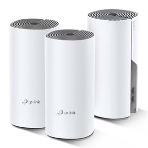 TP-LINK DECO E4-3P WIFI5 AC1200 Dual Band Mesh Router 3-lü set