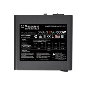 THERMALTAKE 500W 80+ SMART RGB PS-SPR-0500NHSAWE-1 Power Supply