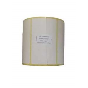 50X100 TERMAL BARKOD ETİKET 250 SARIM