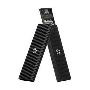 FRISBY FHC-M2305 Type-C USB 3.1 M2 NVMe PCIe SSD Alüminyum Disksiz Harici Disk Kutusu