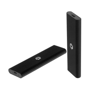 FRISBY FHC-M2305 Type-C USB 3.1 M2 NVMe PCIe SSD Alüminyum Disksiz Harici Disk Kutusu