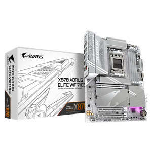 GIGABYTE X870 AORUS ELITE WIFI7 ICE DDR5 HDMI-DP TYPEC PCIE 5.0 AM5 ATX BEYAZ