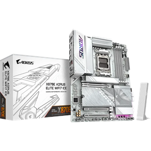 GIGABYTE X870E-A ELITE WIFI7 ICE DDR5 HDMI-DP TYPEC PCIE 5.0 AM5 ATX BEYAZ