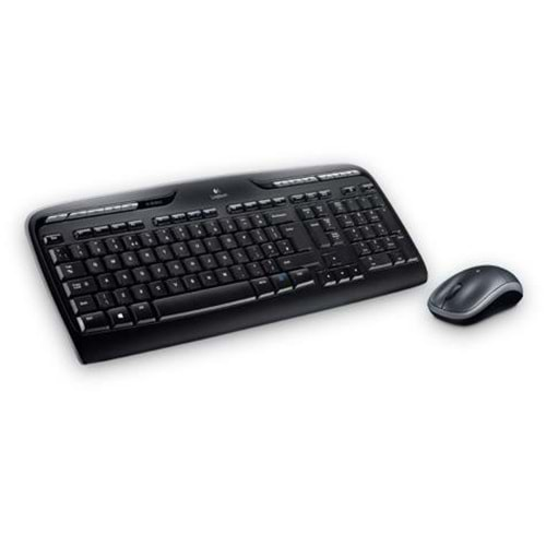 LOGITECH MK330 Kablosuz Q Trk Siyah Multimedya Klavye - Mouse Set Set 920-003988