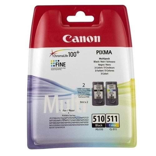 CANON PG-510/CL-511 Multipack Mürekkep Kartuş