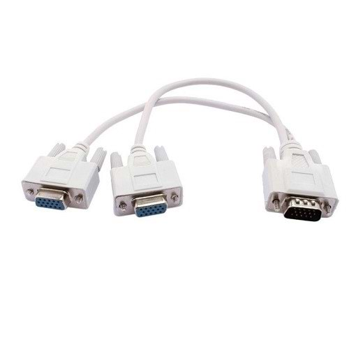 S-LINK SL-VGA152 30cm VGA (E) - 2-li VGA (D) Görüntü Kablosu