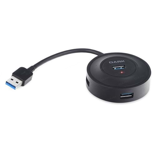 DARK DK-AC-USB344 4port USB 3.0 Siyah USB Çoklayıcı Hub