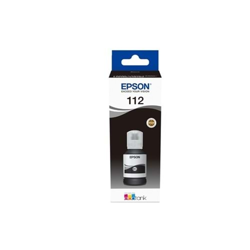 EPSON C13T06C14A 112 Siyah 127ml Tanklı Sistem Mürekkebi