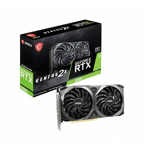 MSI RTX3060 12GB VENTUS 2X 12G OC GDDR6 HDMI DP PCIe 16X v4.0