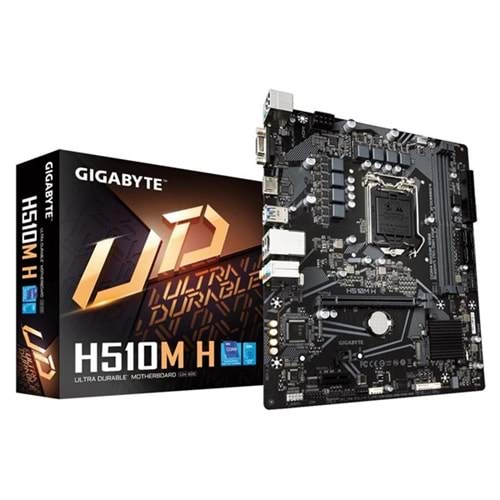 GIGABYTE H510M H DDR4 M2 PCIe NVME HDMI PCIe 16X v4.0 1200p v2 mATX