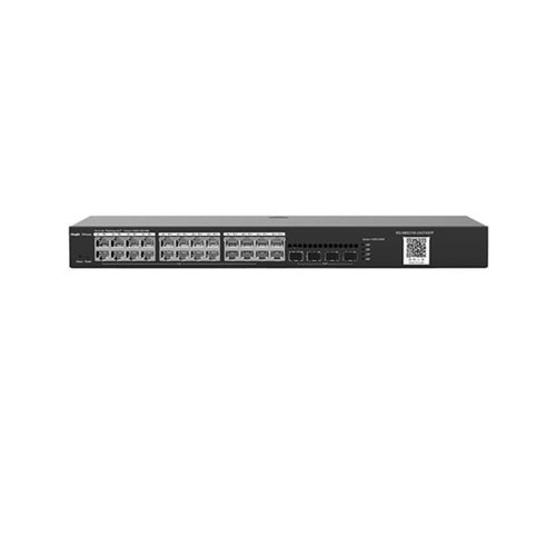 RUIJIE 24port REYEE RG-NBS3100-24GT4SFP GIGABIT 4X SFP Yönetilebilir Switch RackMount