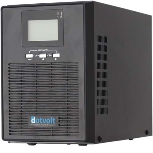 DOTVOLT 1KVA MN1KVA ONLINE 1/1F LCD EKRAN TOWER UPS