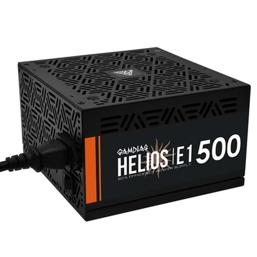 GAMDIAS 500W 80 HELIOS E1-500 12cm Fanlı Power Supply