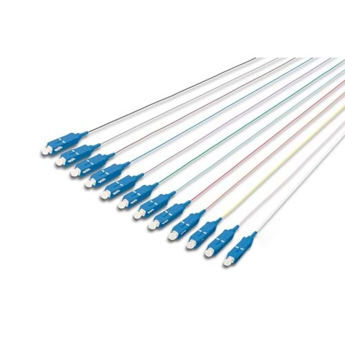 DIGITUS 2m SM SC 9/125µ AA-PGSCU-OS2-02 12li paket Fiber Optik Pigtail Kablo DIGITUS 2m SM SC 9/125µ AA-PGSCU-OS2-02 12li paket Fiber Optik Pigtail Kablo
