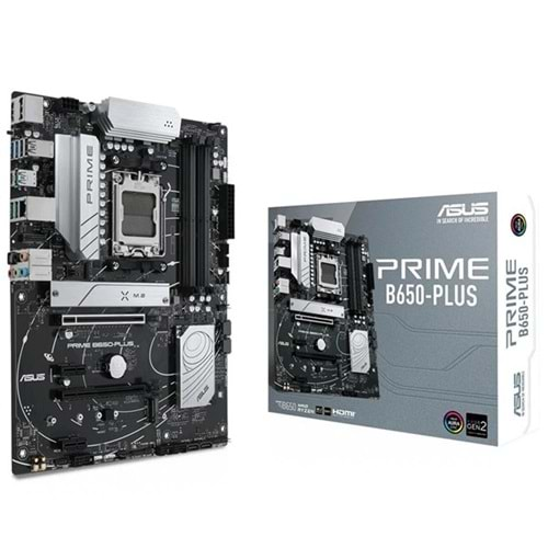 ASUS PRIME B650-PLUS DDR5 M2 PCIe NVME HDMI DP PCIe 16X v5.0 AM5 ATX