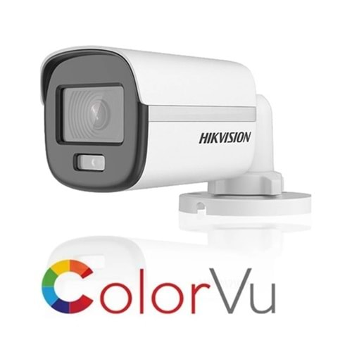 HIKVISION 2MP BULLET 3.6MM COLOR-VU DS-2CE10DF0T-PF 20metre AHD Kamera