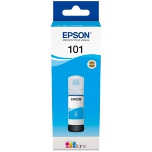 EPSON T03V24A 101C Mavi 70ml Tanklı Sistem Mürekkebi