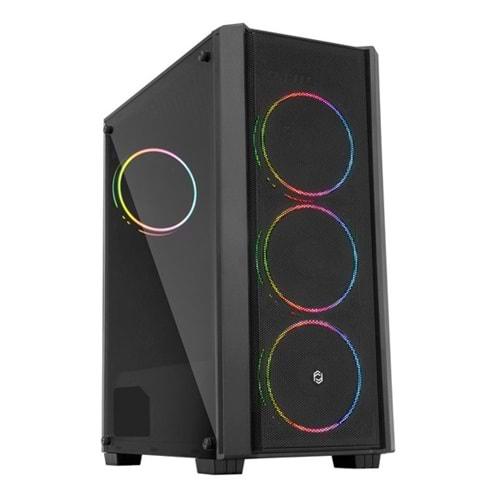 FRISBY 500W FC-9415G MESH GAMING Mid-Tower PC Kasası