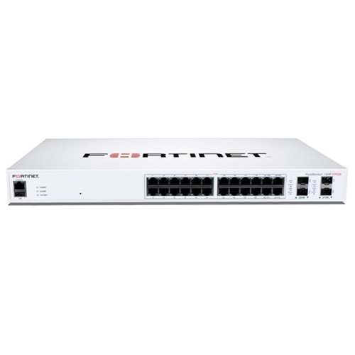 FORTISWITCH 24port 370w FULL PoE Layer2 FS-124F-FPOE GIGABIT 4XSFP+ Yönetilebilir Switch RackMount 