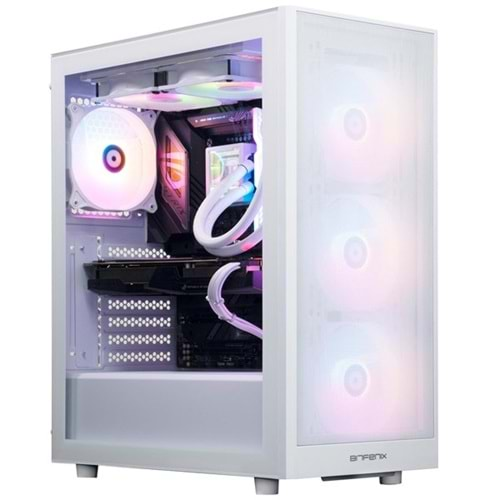 BITFENIX 750W 80+ BRONZE GRAFI SE WHITE BFC-GRMB75WWGSW-4F Gaming Mid-Tower PC Kasası Beyaz