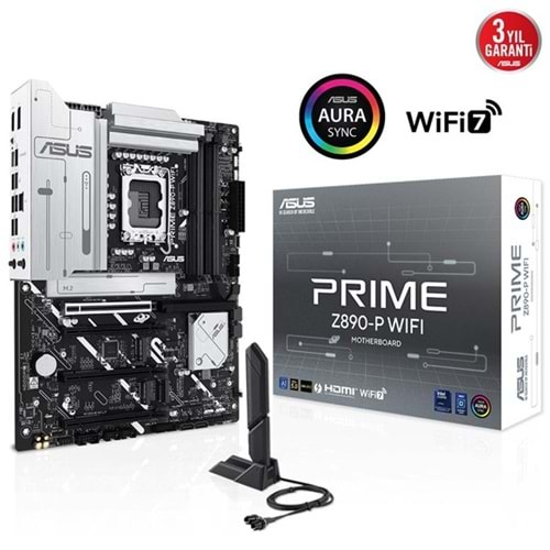 ASUS PRIME Z890-P WIFI-7 DDR5 THUNDERBOLT-HDMI DP PCIE 5.0 1851p ATX