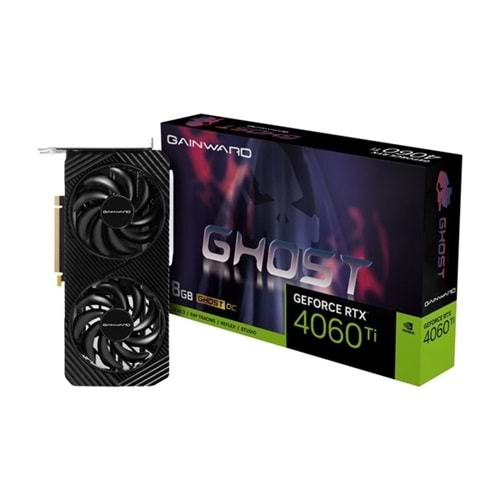 GAINWARD RTX4060TI 8GB GHOST OC GDDR6 128bit HDMI DP PCIe 4.0