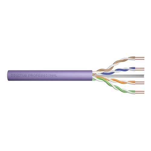 AGER CAT6 Utp 23AWG Gri 500m Makara Saf Bakır Kablo 0.50mm AC-600-5