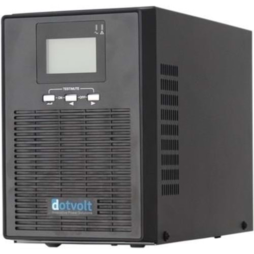 DOTVOLT 1KVA MN1KVA ONLINE 1/1F LCD EKRAN TOWER UPS 2x 12V 9 Amper