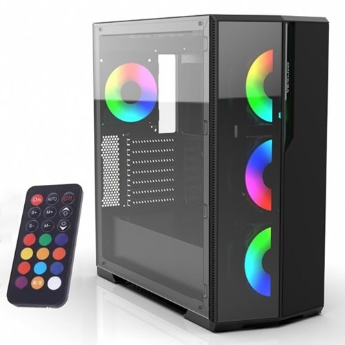 INCA EMG-17XN Gaming Mid-Tower PC Kasası ARGB Kontrolcü