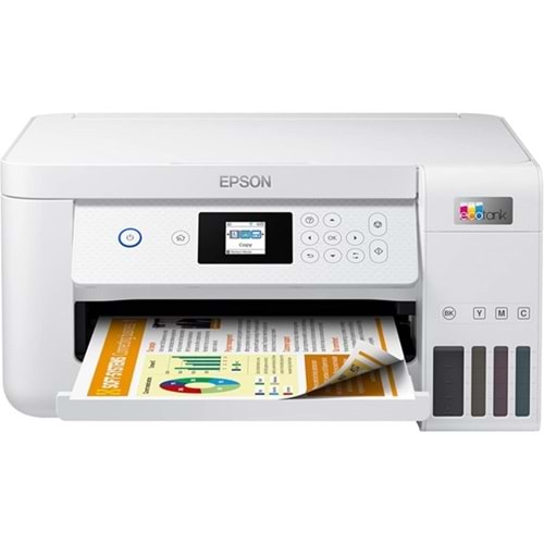 EPSON A4 Renkli L4266 Çok Fonksiyonlu Tanklı Dublex Yazıcı USB 2.0,Kablosuz