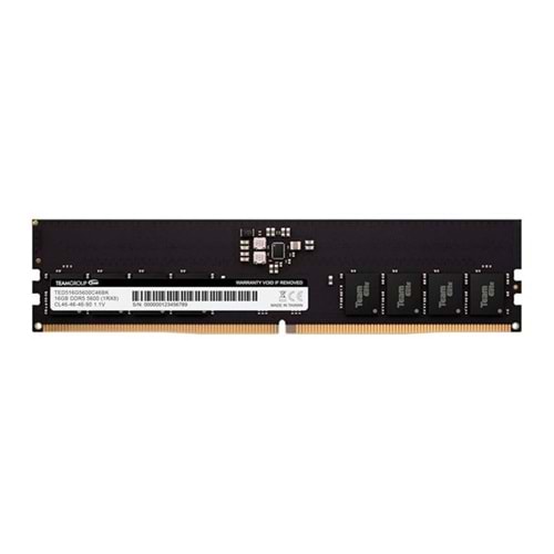 TEAM 16GB DDR5 5600MHZ CL46 PC RAM Elite TED516G5600C4601 TEAM 16GB DDR5 5600MHZ CL46 PC RAM Elite TED516G5600C4601