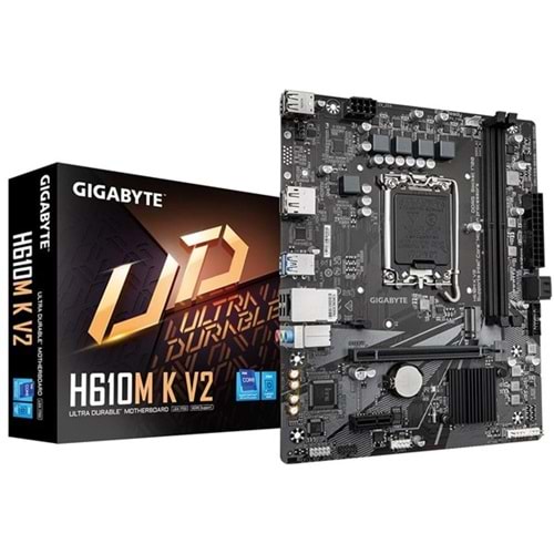 GIGABYTE H610M-K v2 DDR5 HDMI PCIe 16X v4.0 1700p mATX GIGABYTE H610M-K v2 DDR5 HDMI PCIe 16X v4.0 1700p mATX