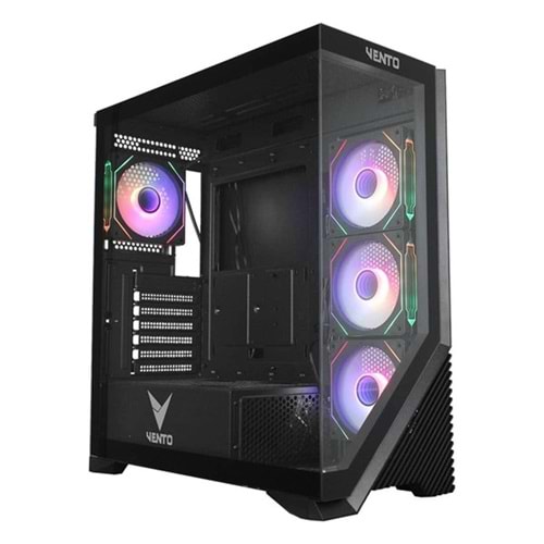 VENTO 750W 80+ BRONZE VG4202FLA Gaming E-ATX PC Kasası 360mm Soğutma Desteği VENTO 750W 80+ BRONZE VG4202FLA Gaming E-ATX PC Kasası 360mm Soğutma Desteği