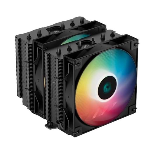 DEEPCOOL AG620-BK-ARGB-V2 Hava Soğutmalı AM5-1851p Dual İşlemci Fanı DEEPCOOL AG620-BK-ARGB-V2 Hava Soğutmalı AM5-1851p Dual İşlemci Fanı