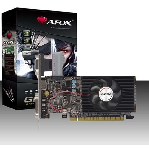 AFOX GT610 2GB AF610-2048D3L7V8 DDR3 64bit HDMI DVI PCIe 16X v2.0