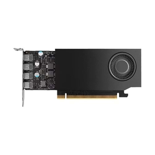 PNY RTX A1000 8GB GDDR6 128bit 4X mDP PCIe 16X v4.0 Kutusuz