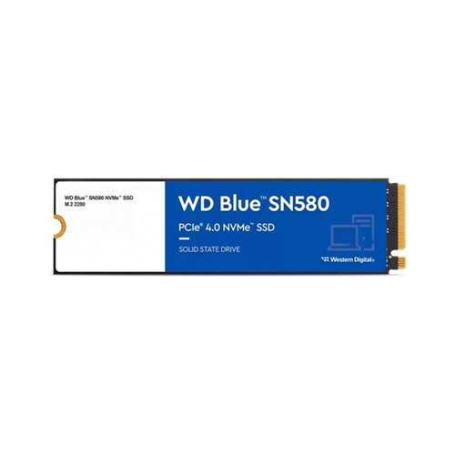 WD 500GB Blue SN580 4000- 3600MB/s M2 NVME Disk