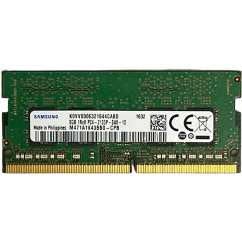 SAMSUNG 8GB DDR4 2133MHZ ECC NOTEBOOK RAM VALUE M471A1K43BB0-CPB