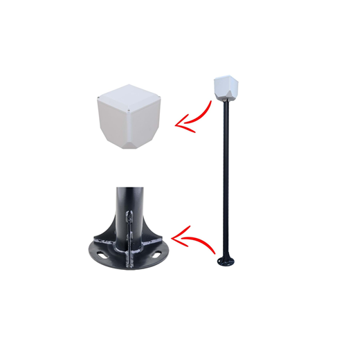 TRK 7016 Antrasit 2,5metre Kamera Direk (Trk-154 Küp İle Birlikte)