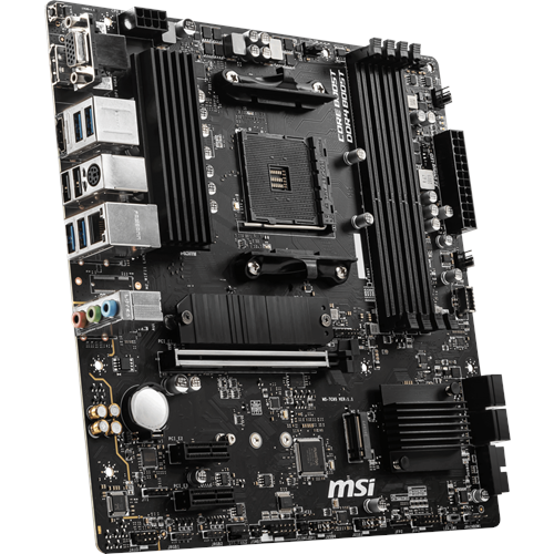 MSI B550M PRO-VDH DDR4 M2 PCIe NVME HDMI DP PCIe 16X v4.0 AM4 mATX 