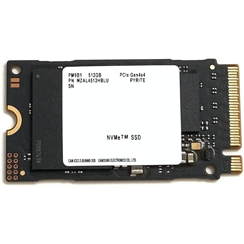 SAMSUNG 512GB PM9B1 MZVL4512HBLU 3500-2500MB/s 2242 M2 NVME GEN4 Disk Kutusuz