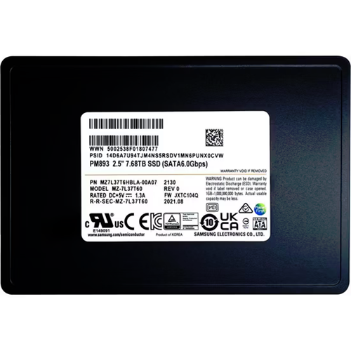 SAMSUNG 7.68TB 2.5