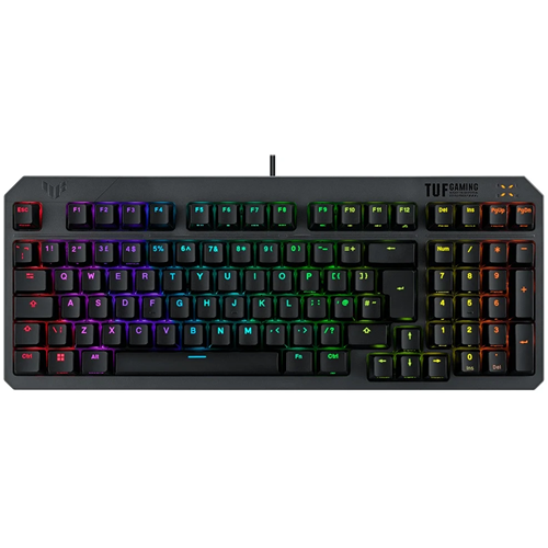 ASUS TUF GAMING K3B GEN II RGB Blue Switch USB Q Trk Mekanik Gaming Klavye