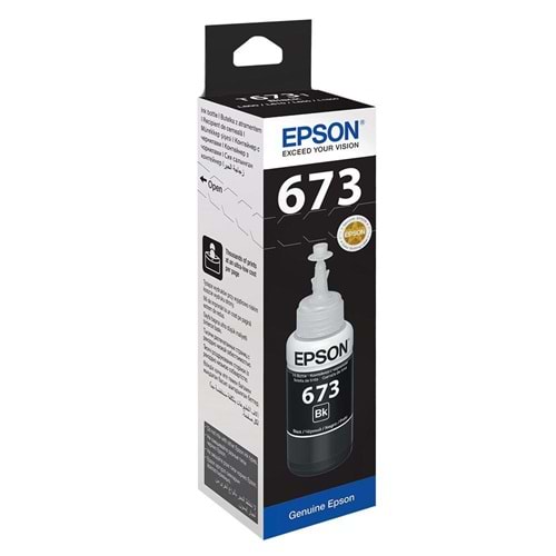 EPSON T67314A Siyah Tanklı Sistem Mürekkebi 